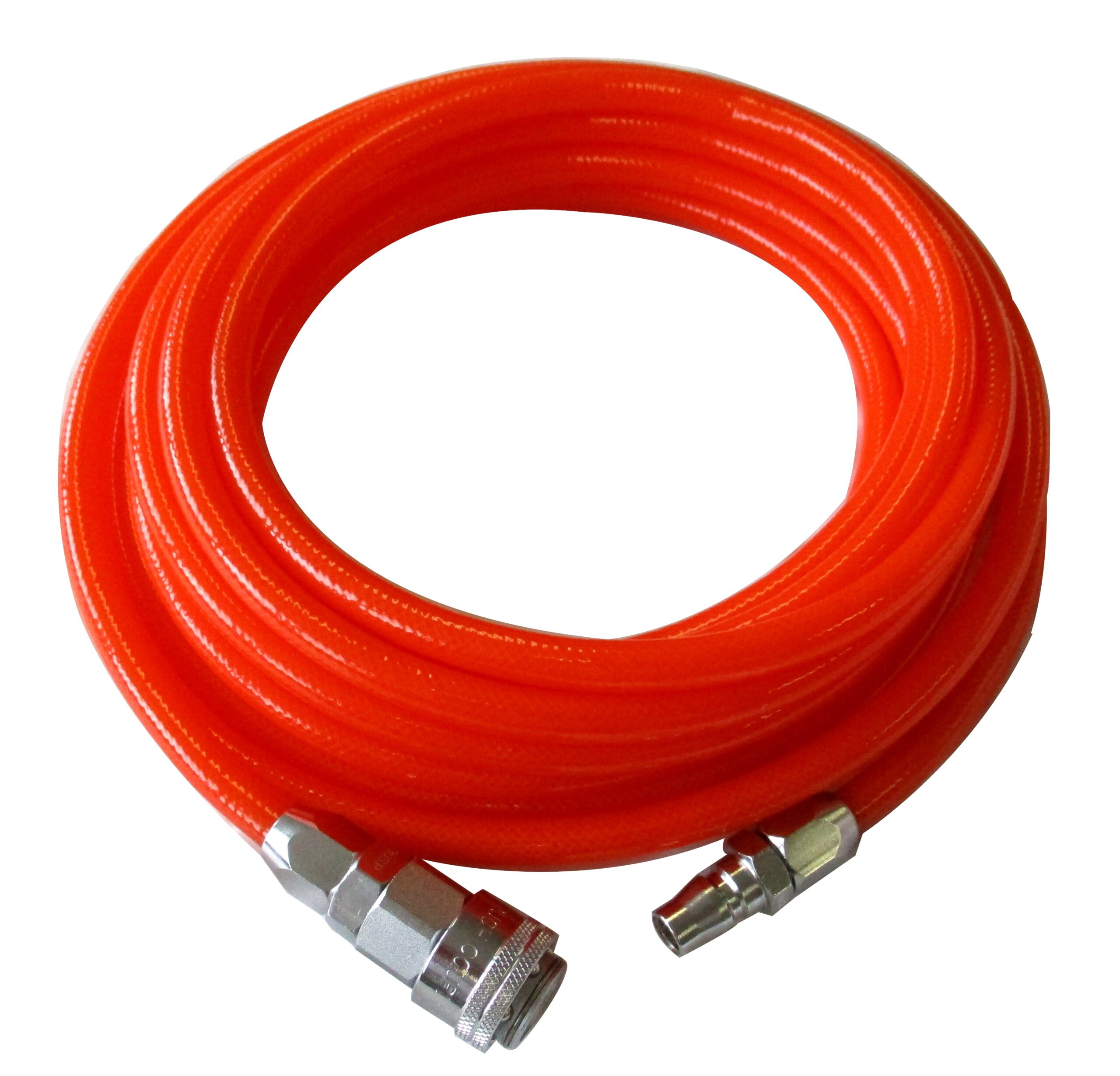 エアーホース ワンタッチカプラ付き 6．5mm×10mm 7m