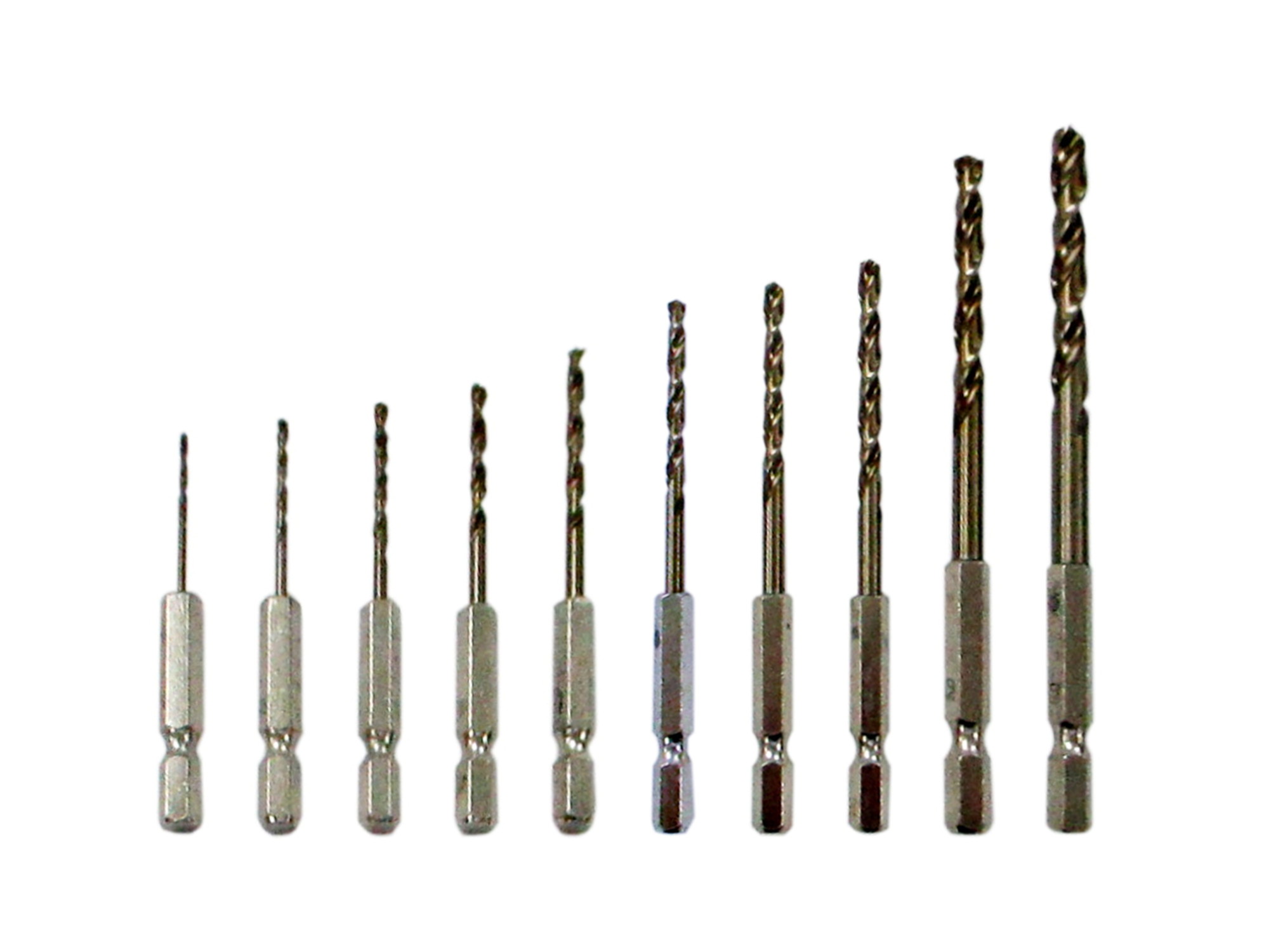 コバルトHSS鋼 10PC ステンレス用ドリル刃セット GTNSDS