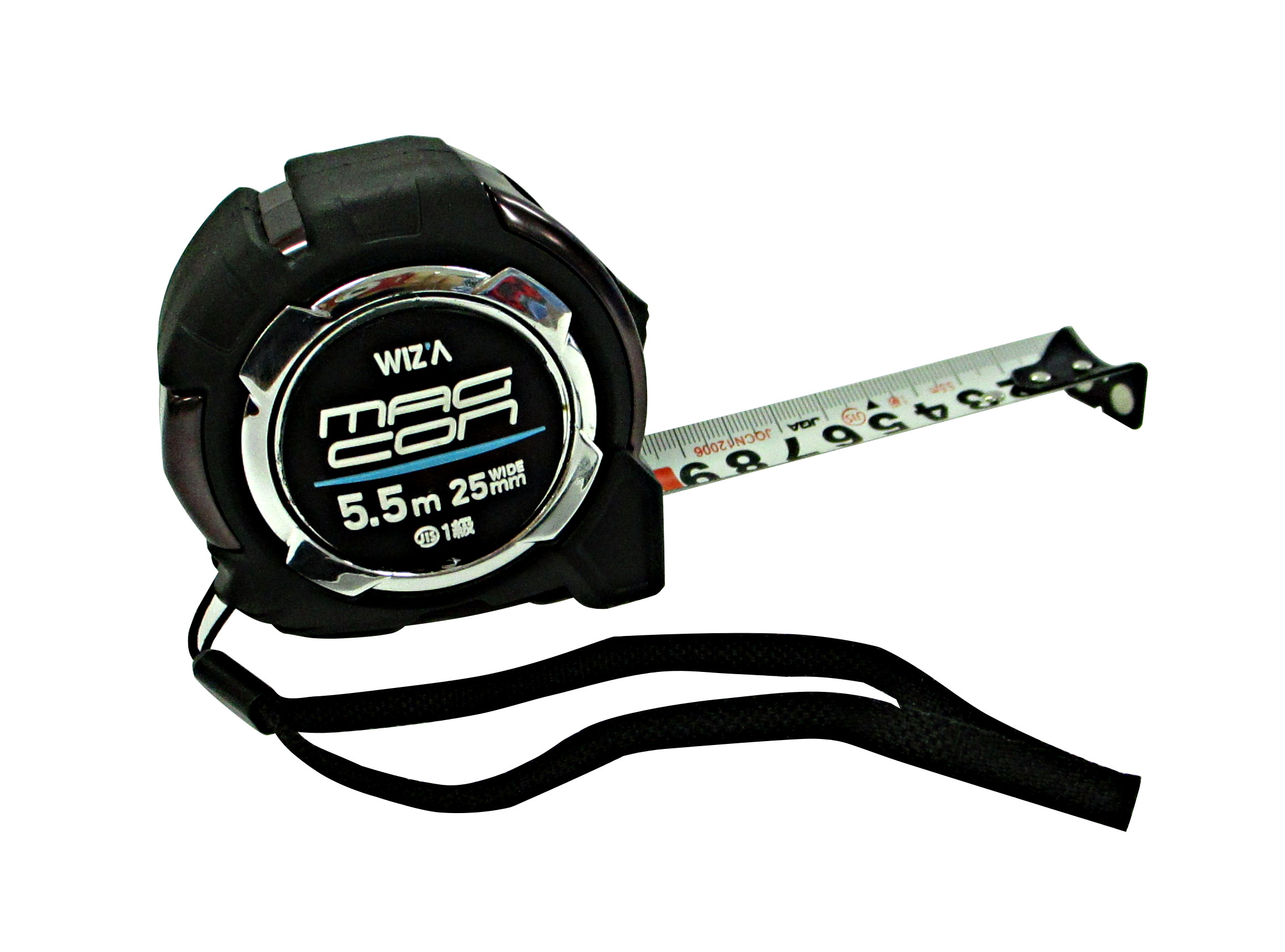 マグコン ロック式コンベックス 25mm×5．5m 両面目盛り JIS