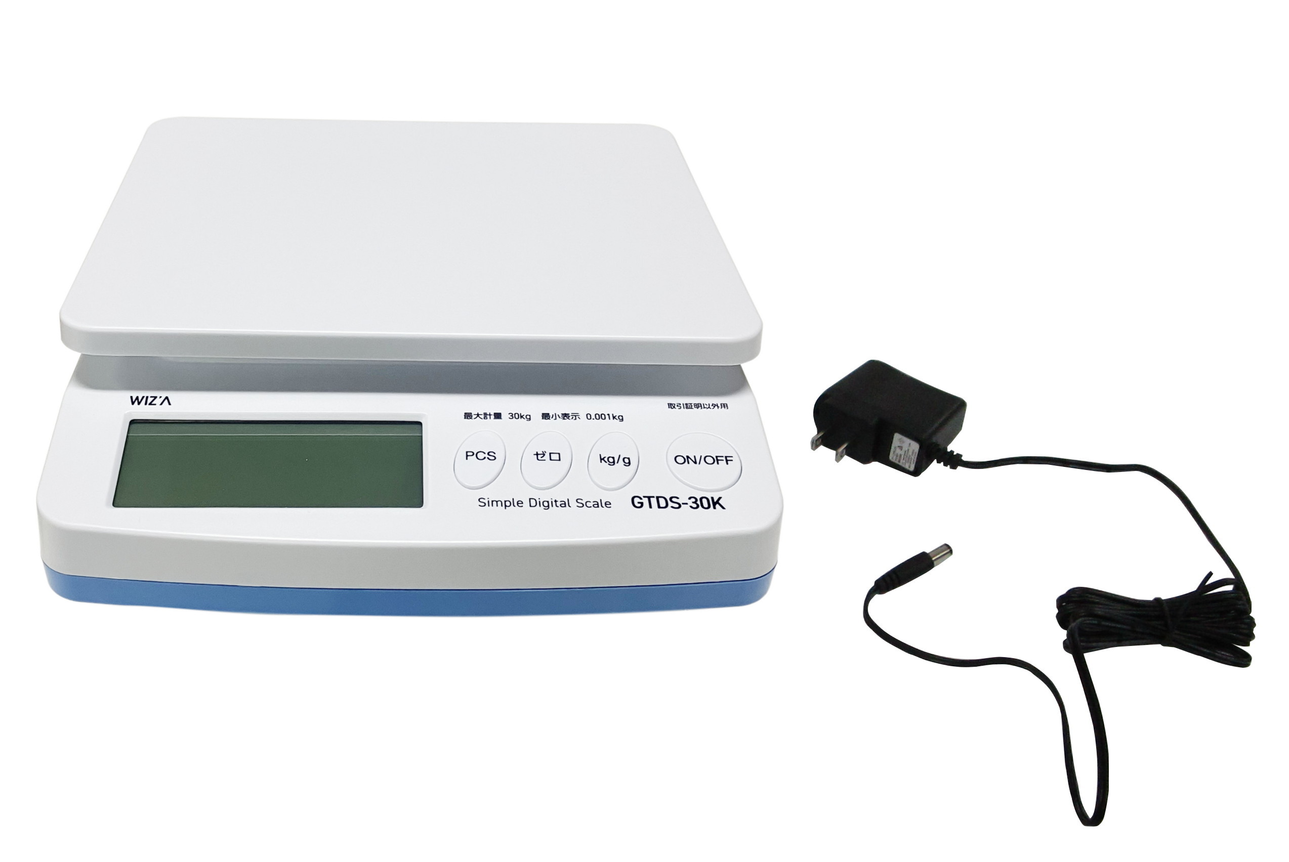 簡易用 デジタルはかり 30kg GTDS－30K | アークランド