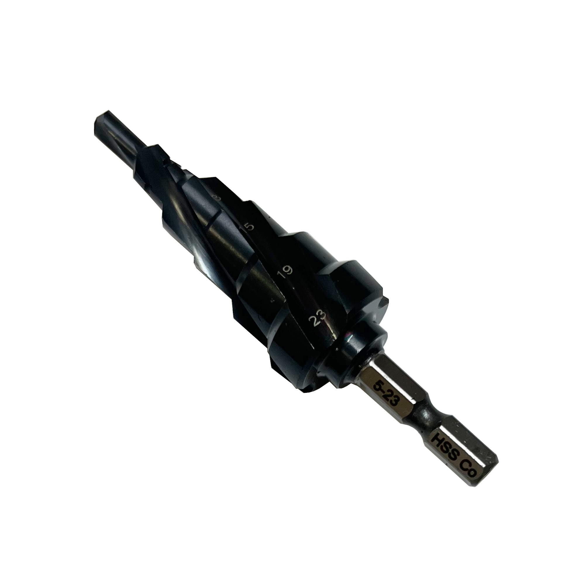 ステップドリル 四枚刃厚切 6段 WZ－DSD523 | アークランド