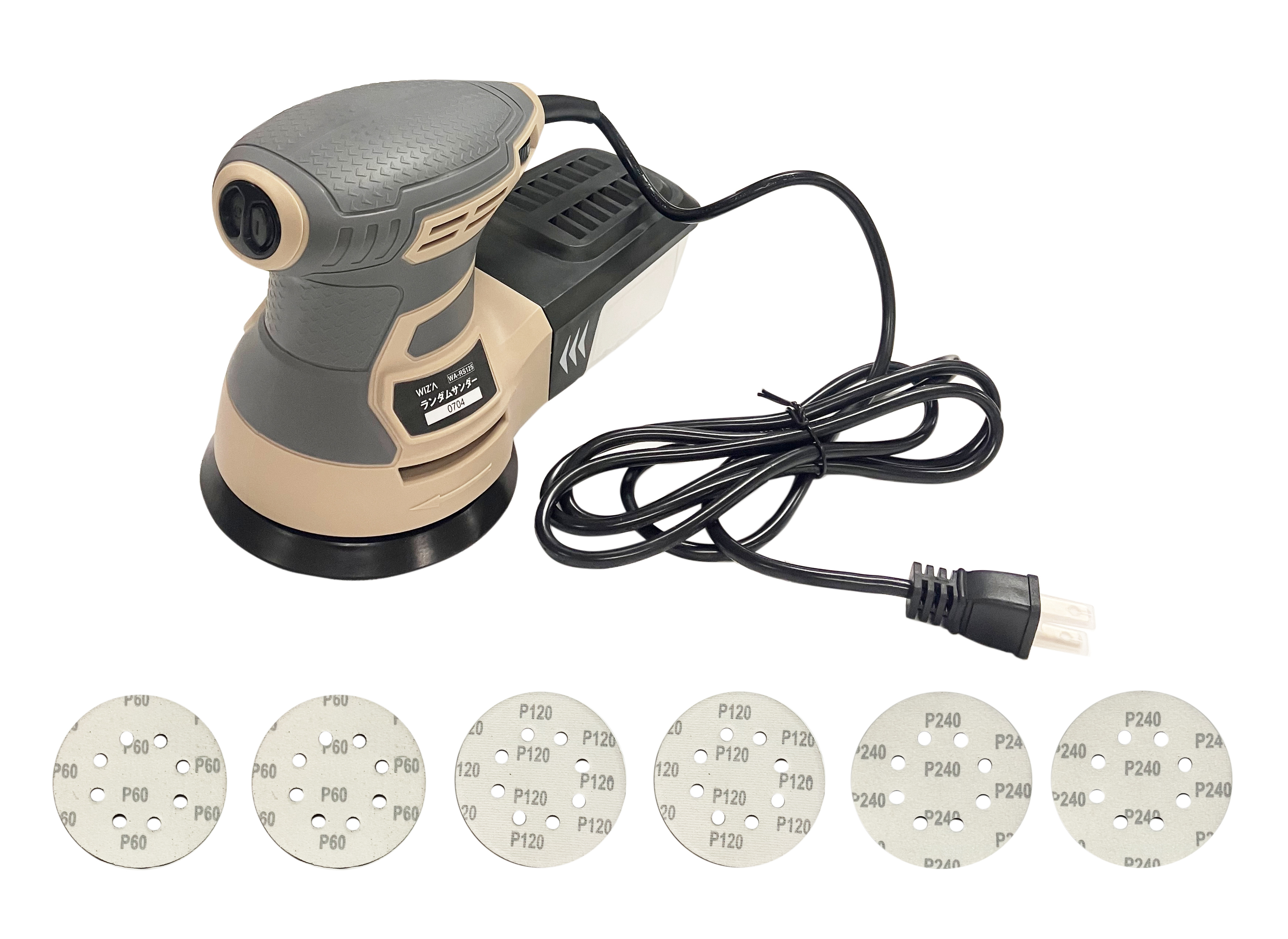 電気ランダムサンダー 125mm WA－RS125 | アークランド