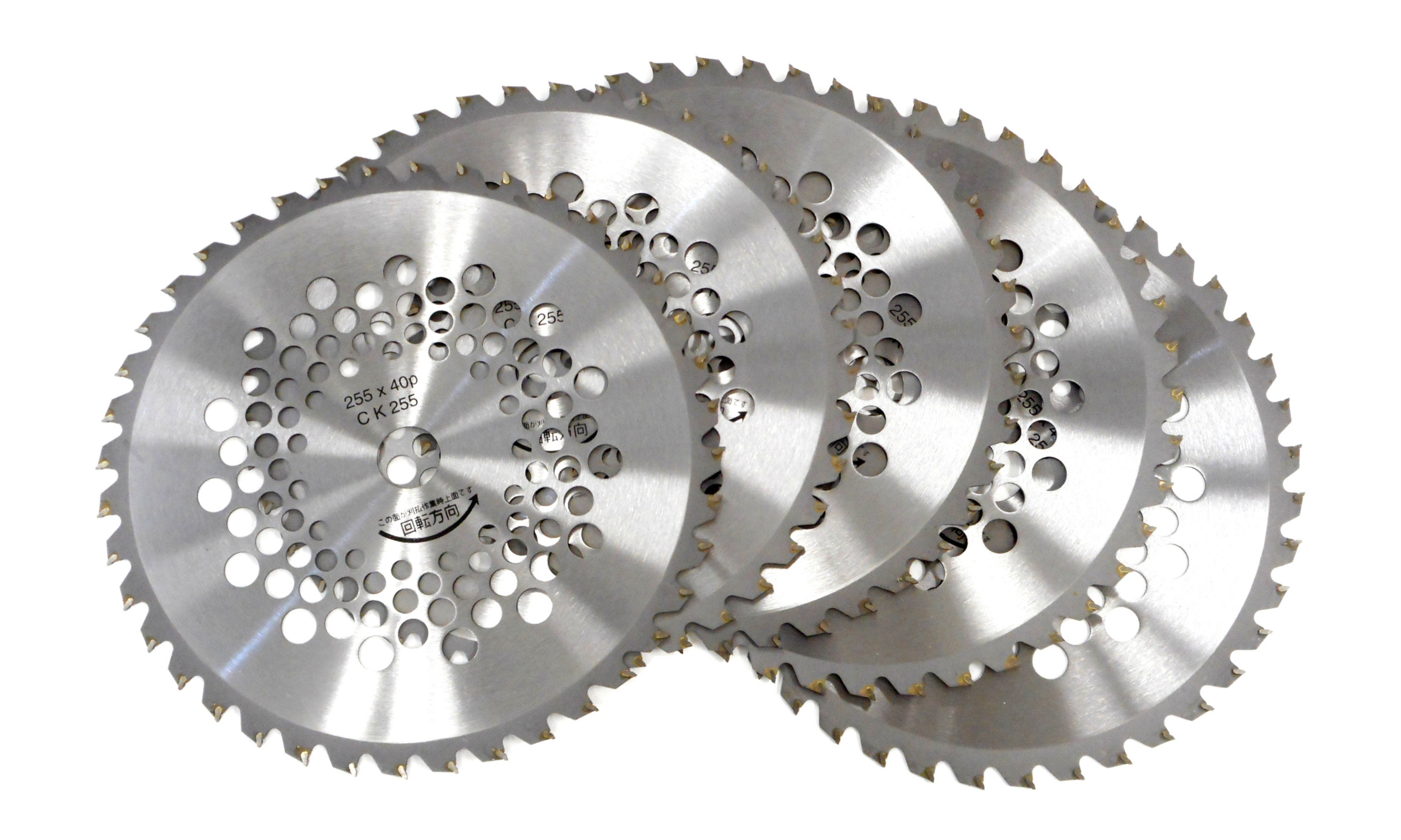 草刈用チップソー 255×40P 5枚組 CK－255S | アーク